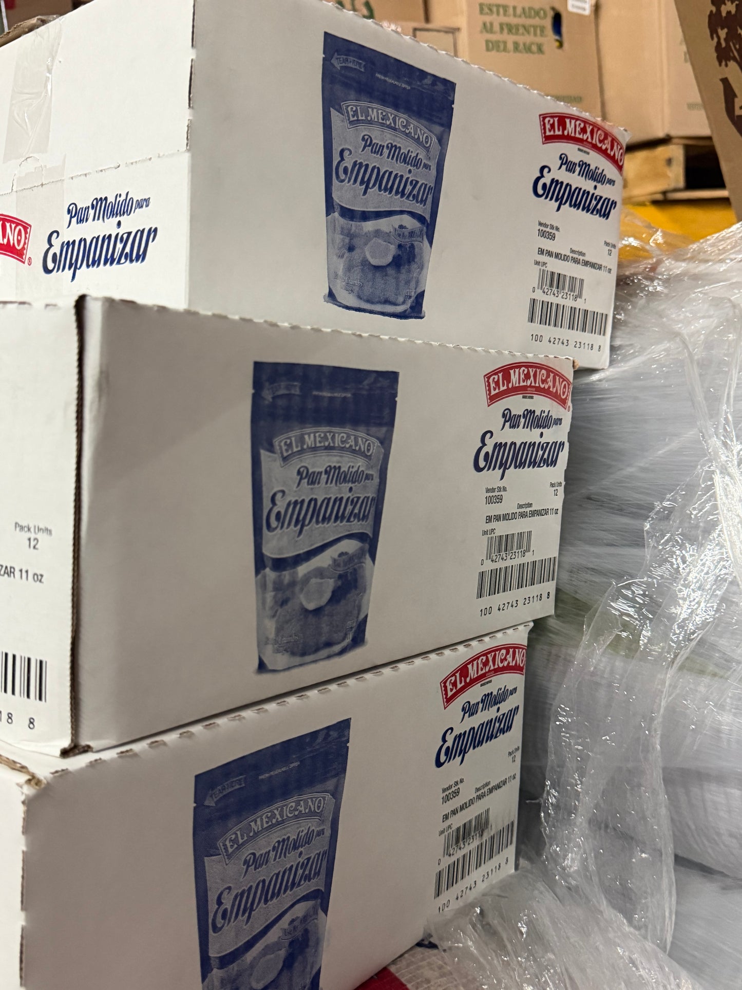 El Mexicano Pan Molido Empanizador – 12 oz, 12 Pack