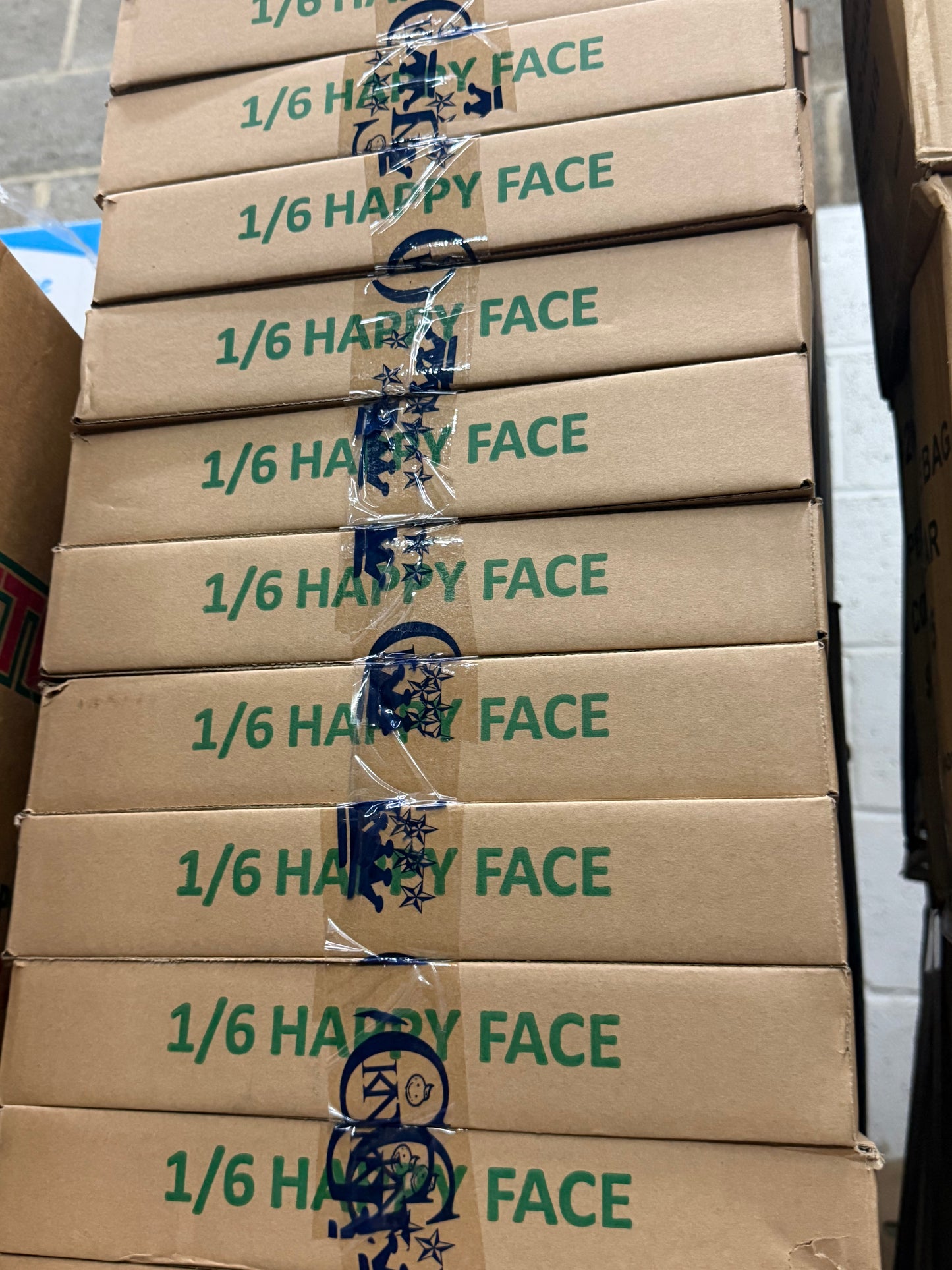 1/6 Happy Face Takeout Bags – 100+ Count