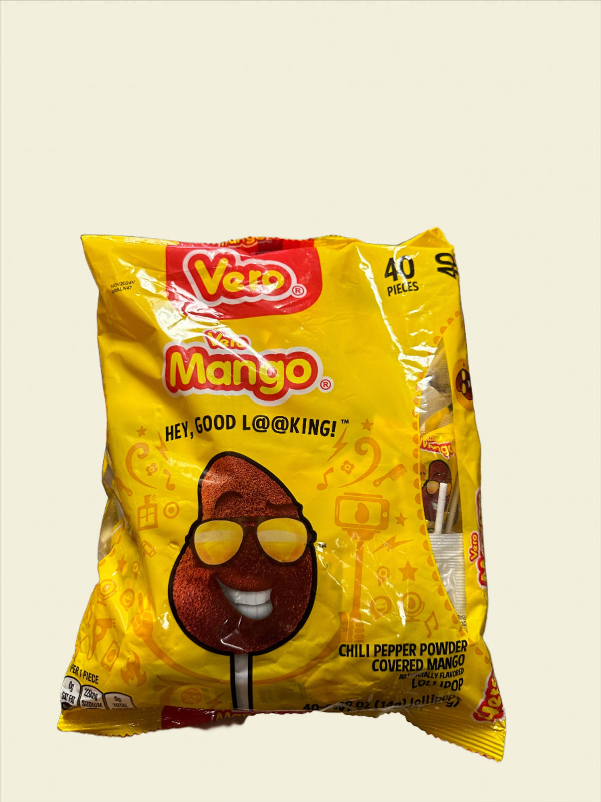 VERO LOLIPOPS MANITA, ELOTE, AZUL, MANGO, MIX, TARRITO