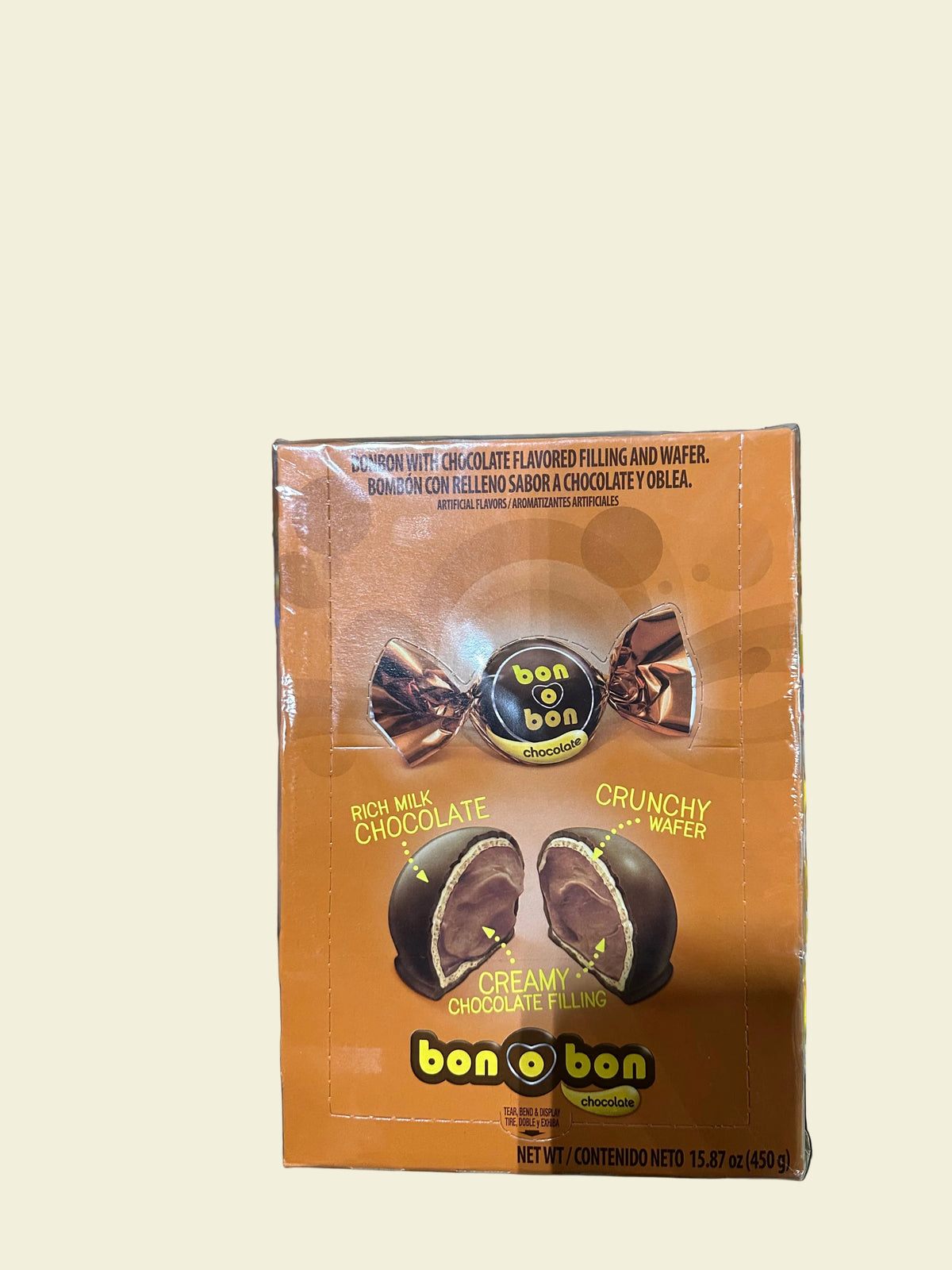 BonObons with Wafer – Chocolate, Peanut Cream, or White Chocolate Filling | 30 Units