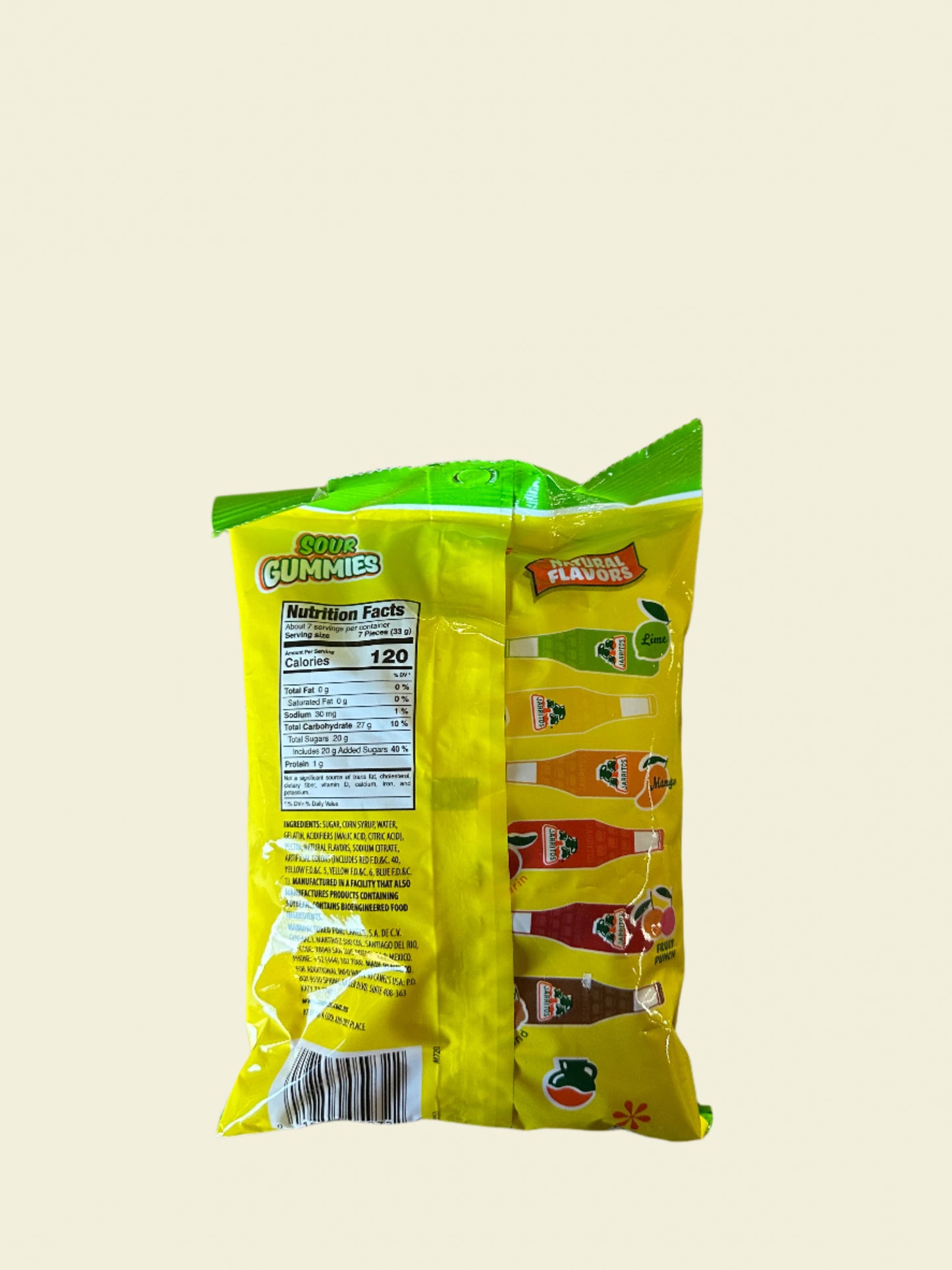 CANEL'S JARRITO GUMMIES MIX SWEET AND SOUR