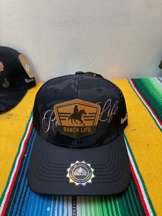 Suede Brim Ranch Life Trucker Hats – Gallo, Caballo & Western Style Caps | Don Dulce Dulcería