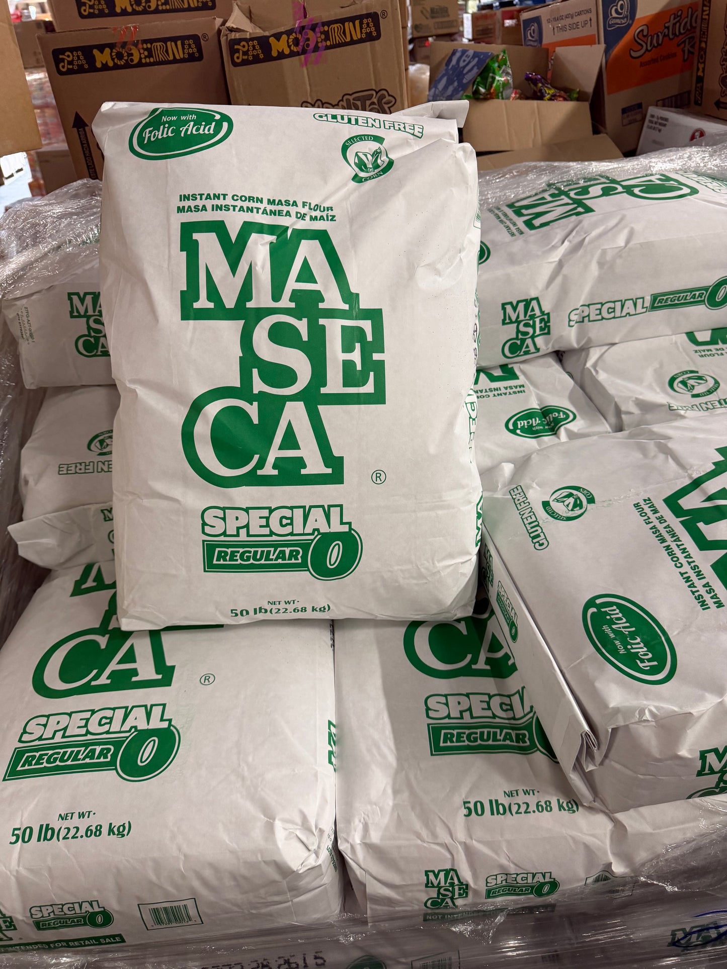 Maseca White Corn Flour 50 lb Bag | Masa Harina for Tortillas & Tamales
