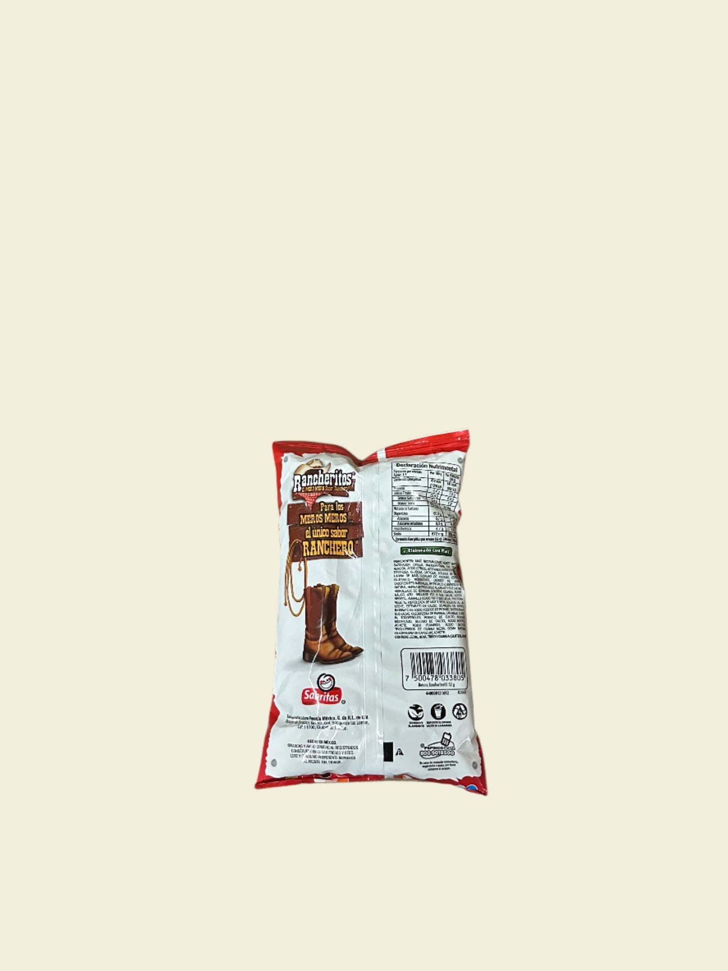 SABRITAS RANCHERITOS SMALL AND BIG