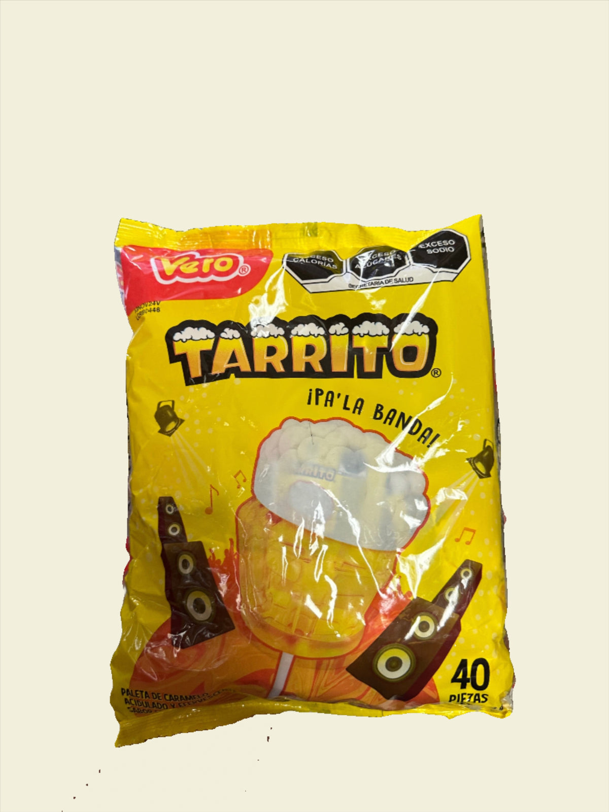 VERO LOLIPOPS MANITA, ELOTE, AZUL, MANGO, MIX, TARRITO