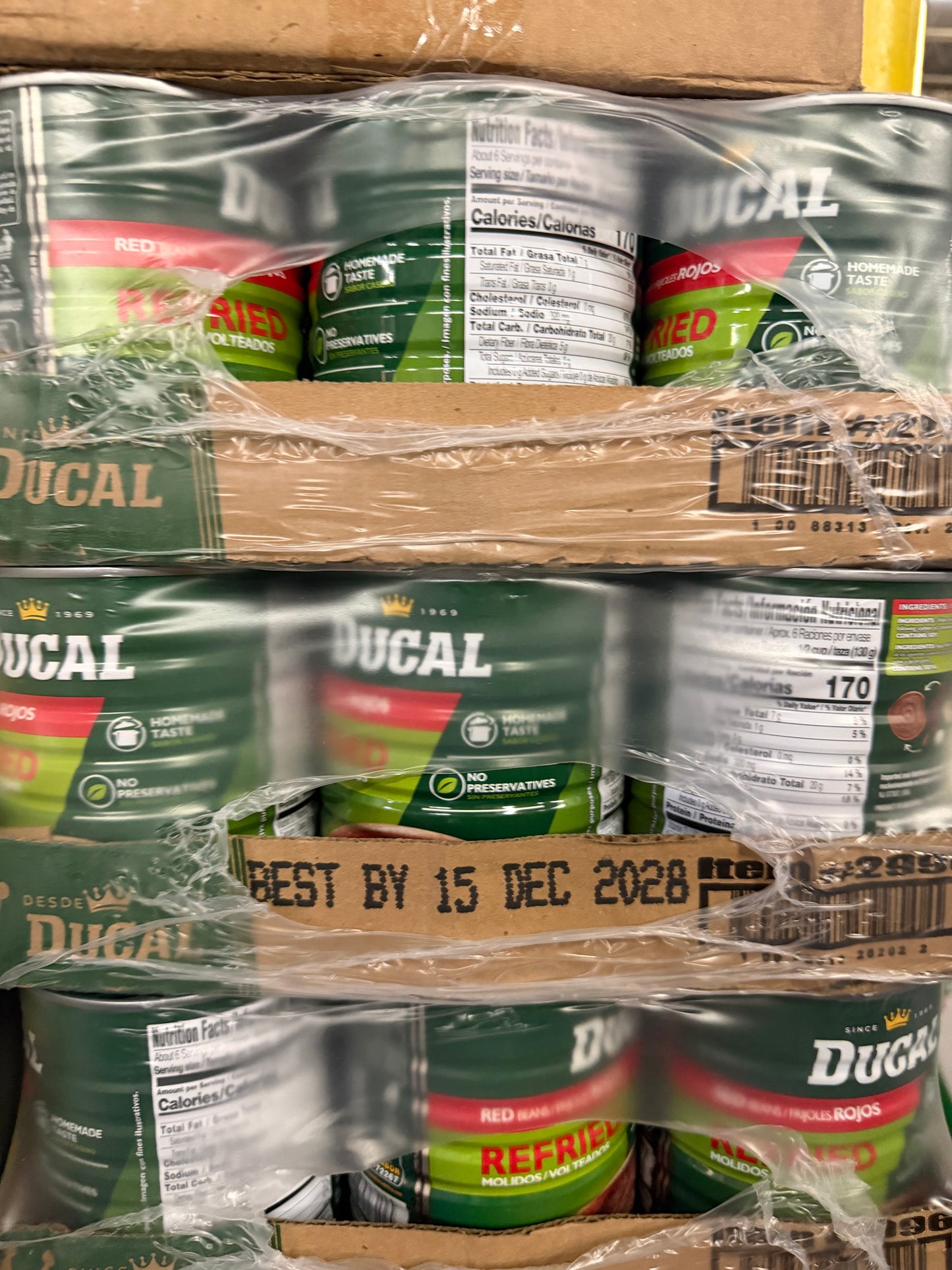 Ducal Refried Red Beans 29 oz – Frijoles Rojos Refritos | Authentic Guatemalan Beans