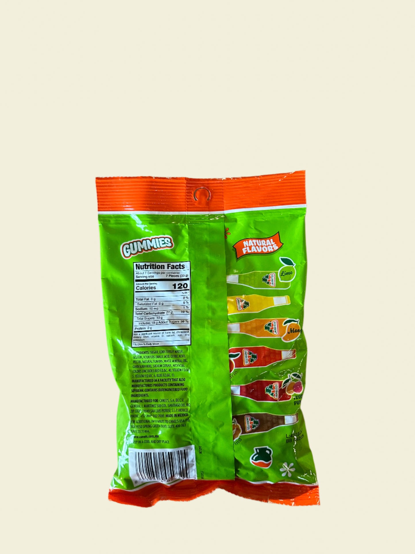 CANEL'S JARRITO GUMMIES MIX SWEET AND SOUR