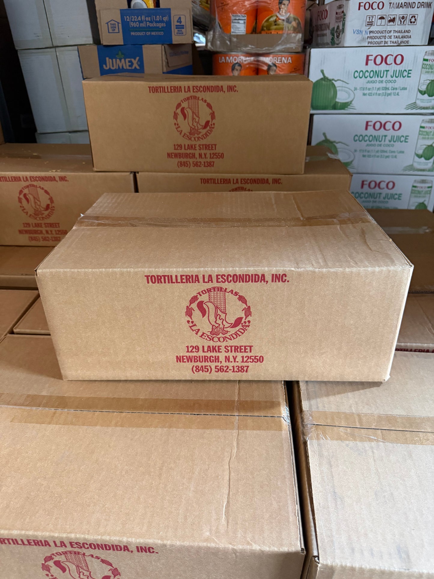 Escondida Jumbo Corn Tortillas – 6 Large Packs | Bulk Wholesale Tortillas