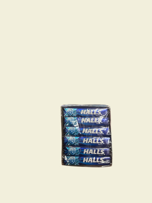 HALLS COUGH DROPS MENTA, MEIL, EXTRA, MIX