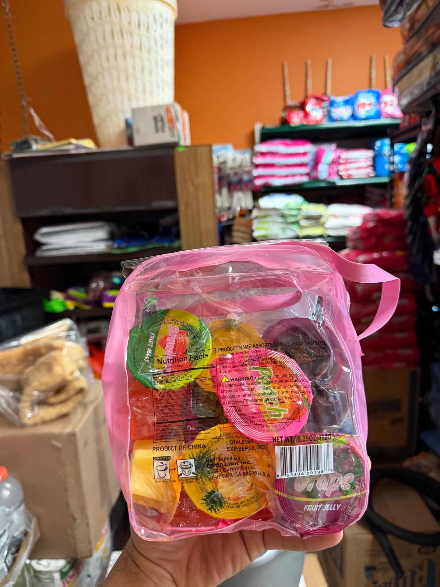 Jelly Assorted Fruit Bag – Mini Fruit Jelly Candy Snack Bag for Kids