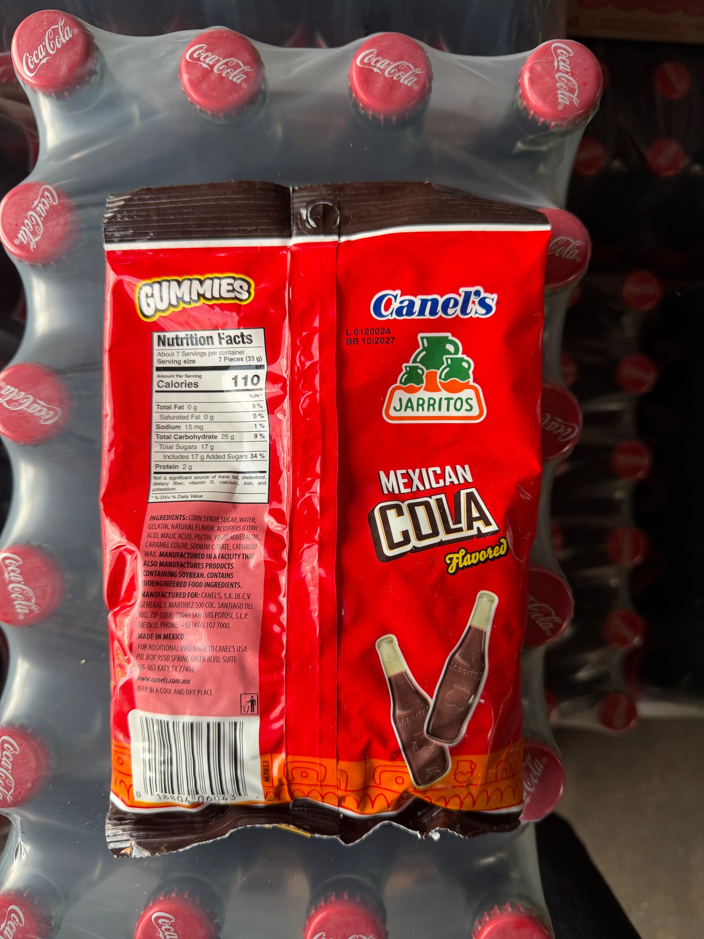Canel’s Jarritos Gummies – Mexican Cola Flavor