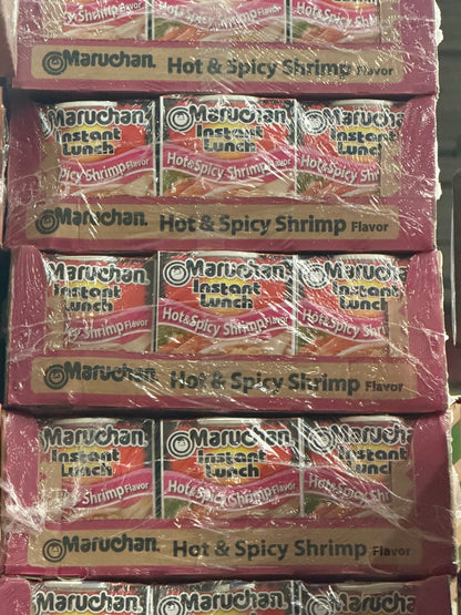 Maruchan Instant Noodle Cups – Beef, Chicken, Shrimp, Hot & Spicy, Lime & More