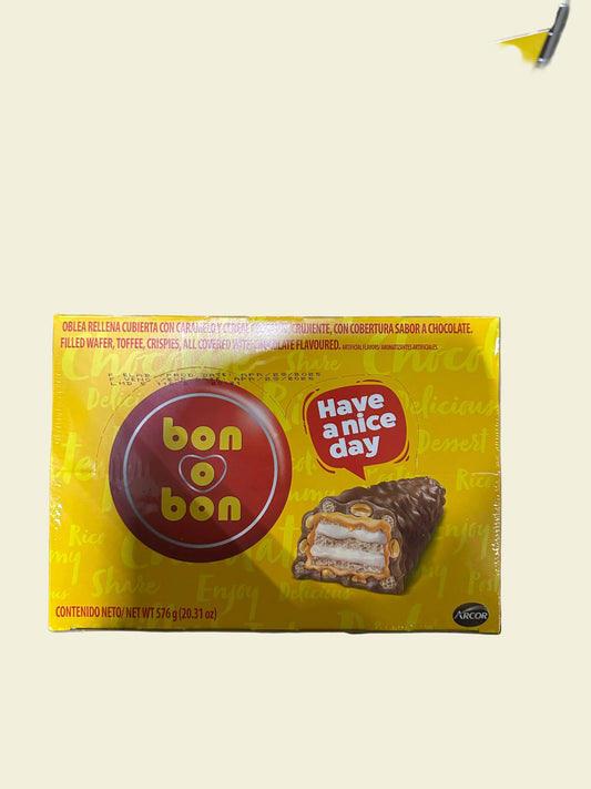 Chocolate Flavored Filled Wafer with Toffee & Crispies – 12 Units | Oblea Rellena con Toffee y Crujientes