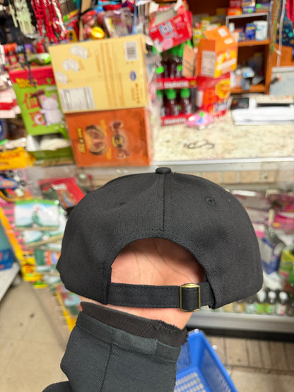 Jesus Cross Embroidered Hat – Crucifix Trucker Cap (Beige & Black)