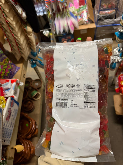 Jovy Gummy Bears 12 Flavors 5LB Bag | Bulk Fruity Gummy Candy Mix
