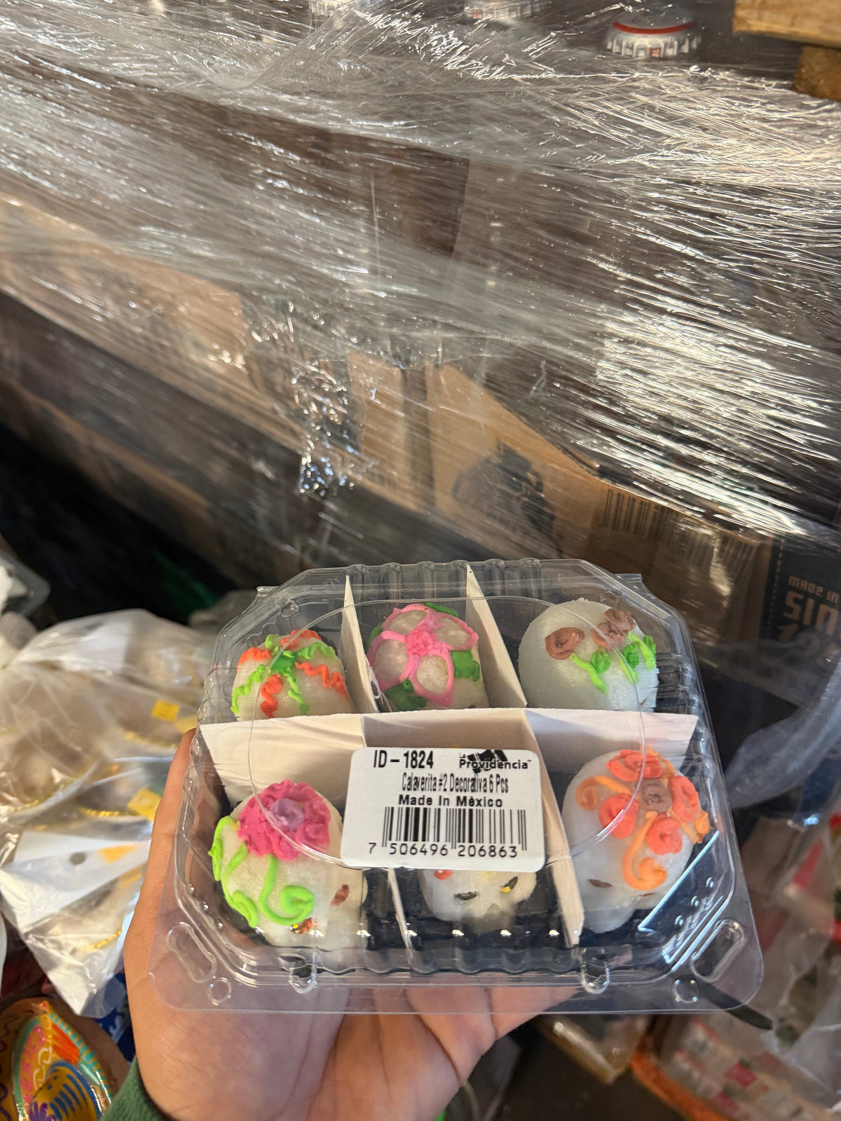 La Providencia Calaveritas de Azúcar #2 Small & #4 Medium – Decorative Sugar Skull Candy