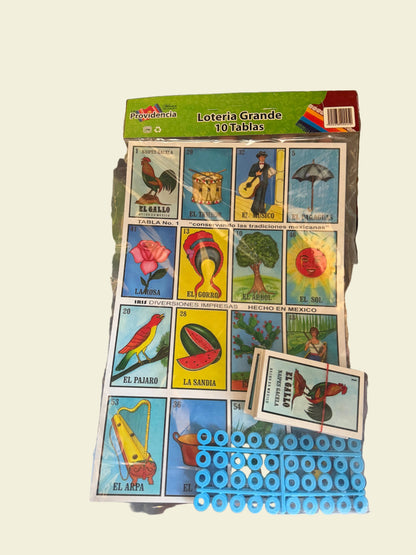 La Providencia Lotería Chica, Grande & Jumbo – Mexican Bingo Game | Juego de Lotería Mexicana | Don Dulce Dulcería