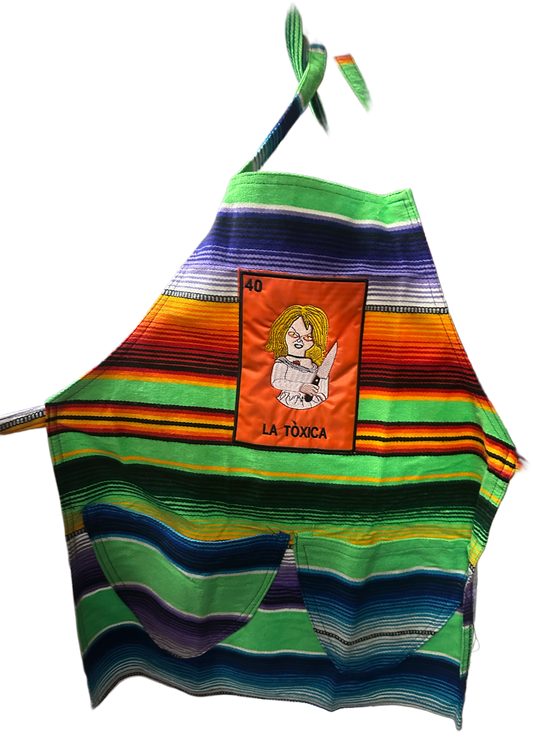 Lotería Apron – Mexican Game Inspired Kitchen Wear