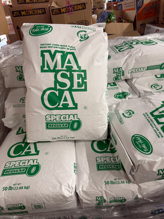 Maseca White Corn Flour 50 lb Bag | Masa Harina for Tortillas & Tamales