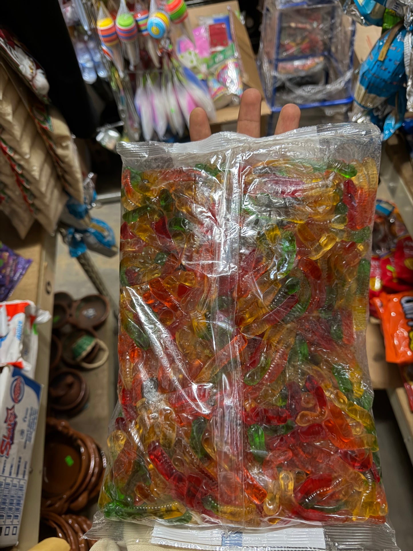 Jovy Gummy Worms Candy 5 lb Bulk Bag | Don Dulce Dulcería