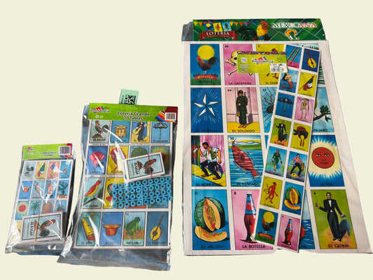La Providencia Lotería Chica, Grande & Jumbo – Mexican Bingo Game | Juego de Lotería Mexicana | Don Dulce Dulcería