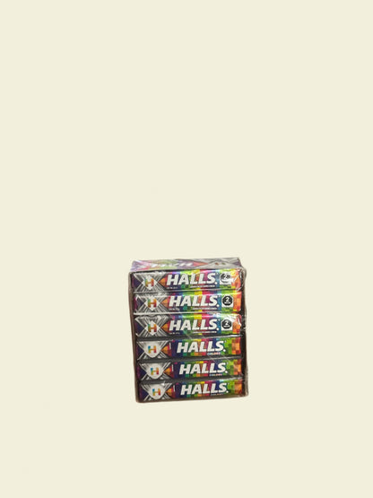 HALLS COUGH DROPS MENTA, MEIL, EXTRA, MIX