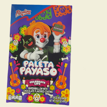 RICLOLINO PALETA PAYASO DIA DE LOS MUERTOS